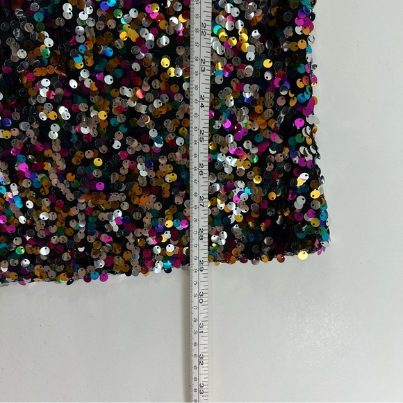 NWOT Sequin Off-Shoulder Top - Multicolor - Picture 8 of 9
